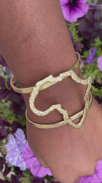 Map Of Africa Bangle